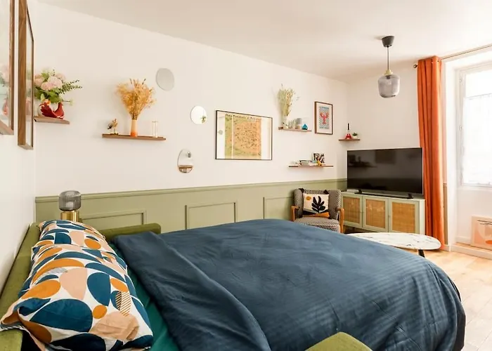 Relais Cocorico - Town House 4 Private Suites, Ac Cinema Gym & Sauna Apartment Paris