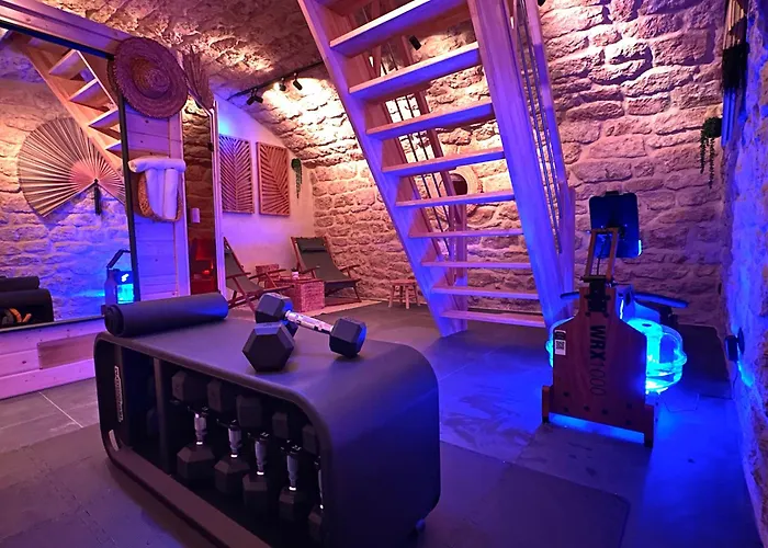 Apartment Relais Cocorico - Town House 4 Private Suites, Ac Cinema Gym & Sauna